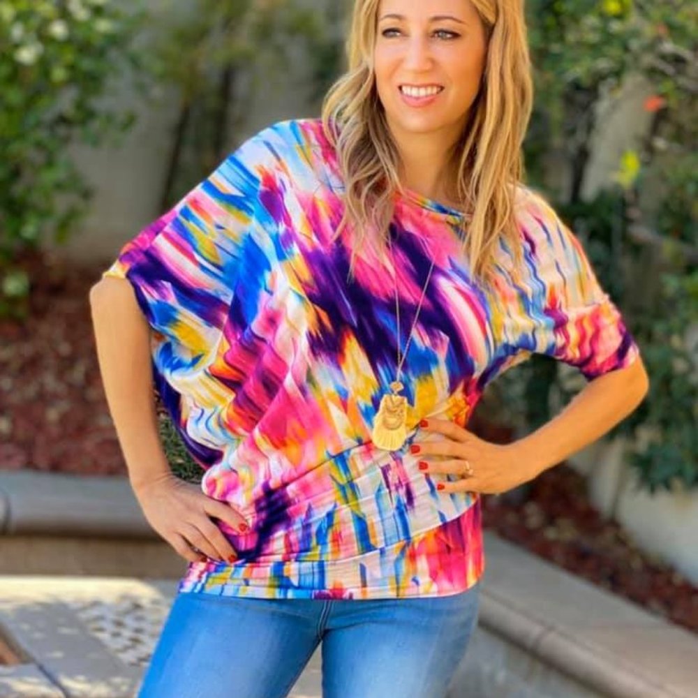 NWT Off Shoulder Dolman Sleeve Top